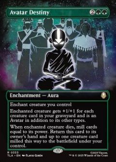 Avatar Destiny Avatar- The Last Airbender Bordless Battle Pose